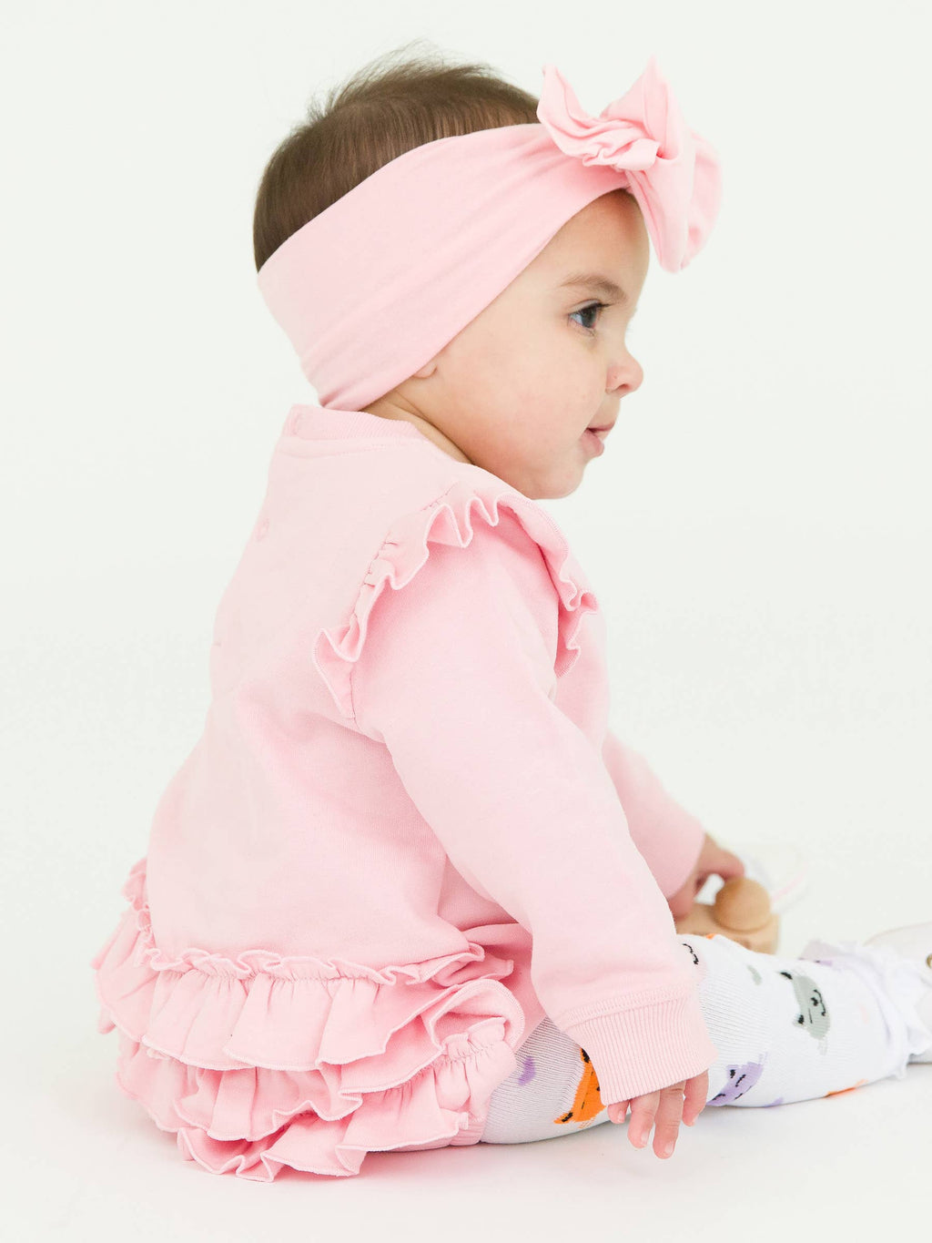 Baby Girls Pink Romper