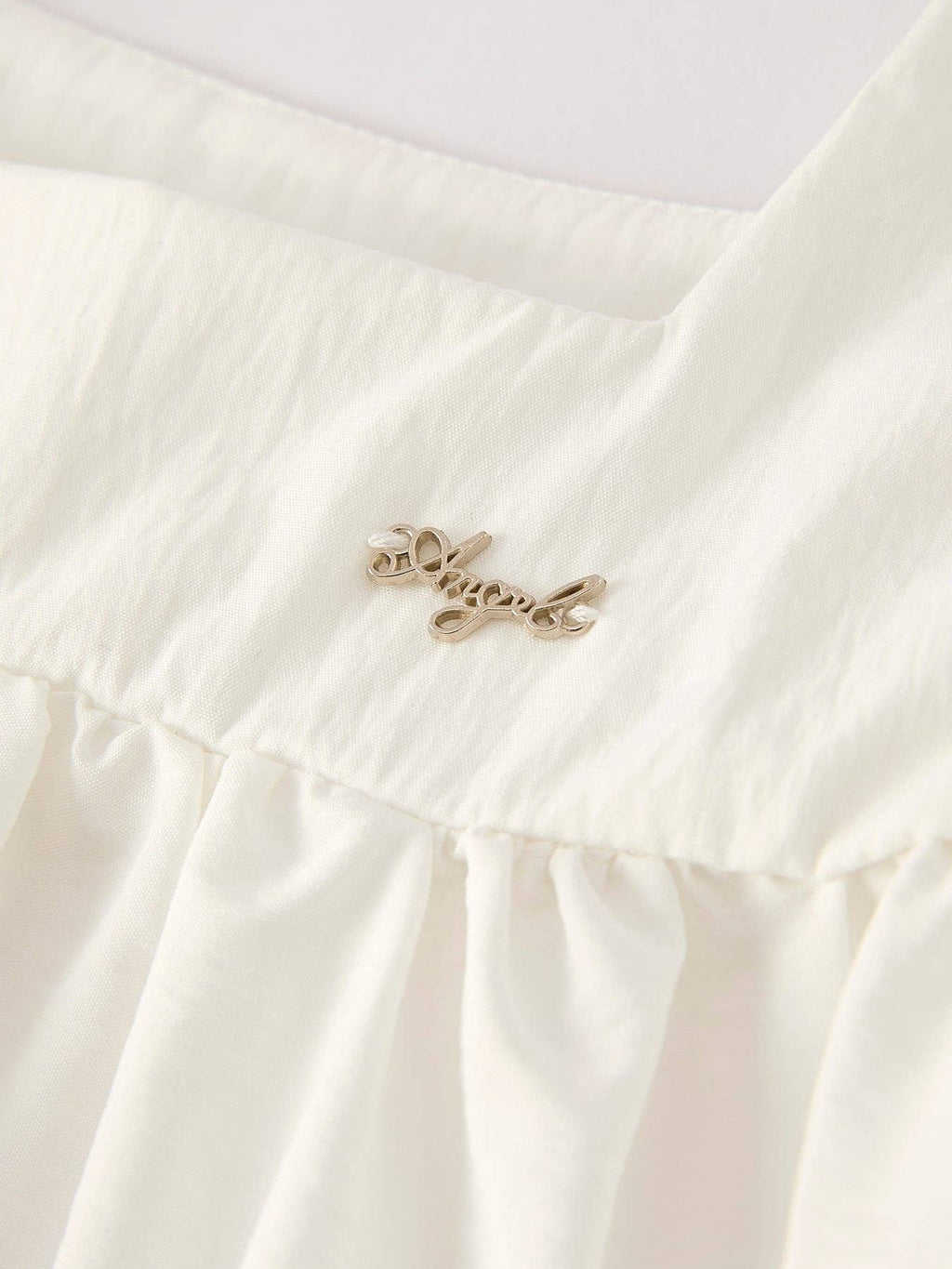 Summer Girls White Ruffle Dress