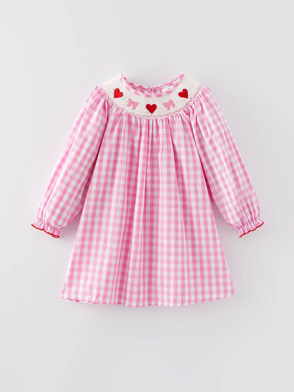 Valentine's Day Bow Pink Dress