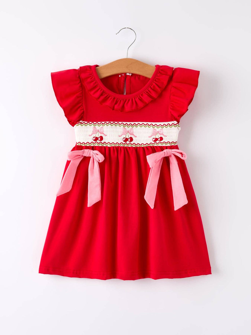 Red Cherry Bow Dress