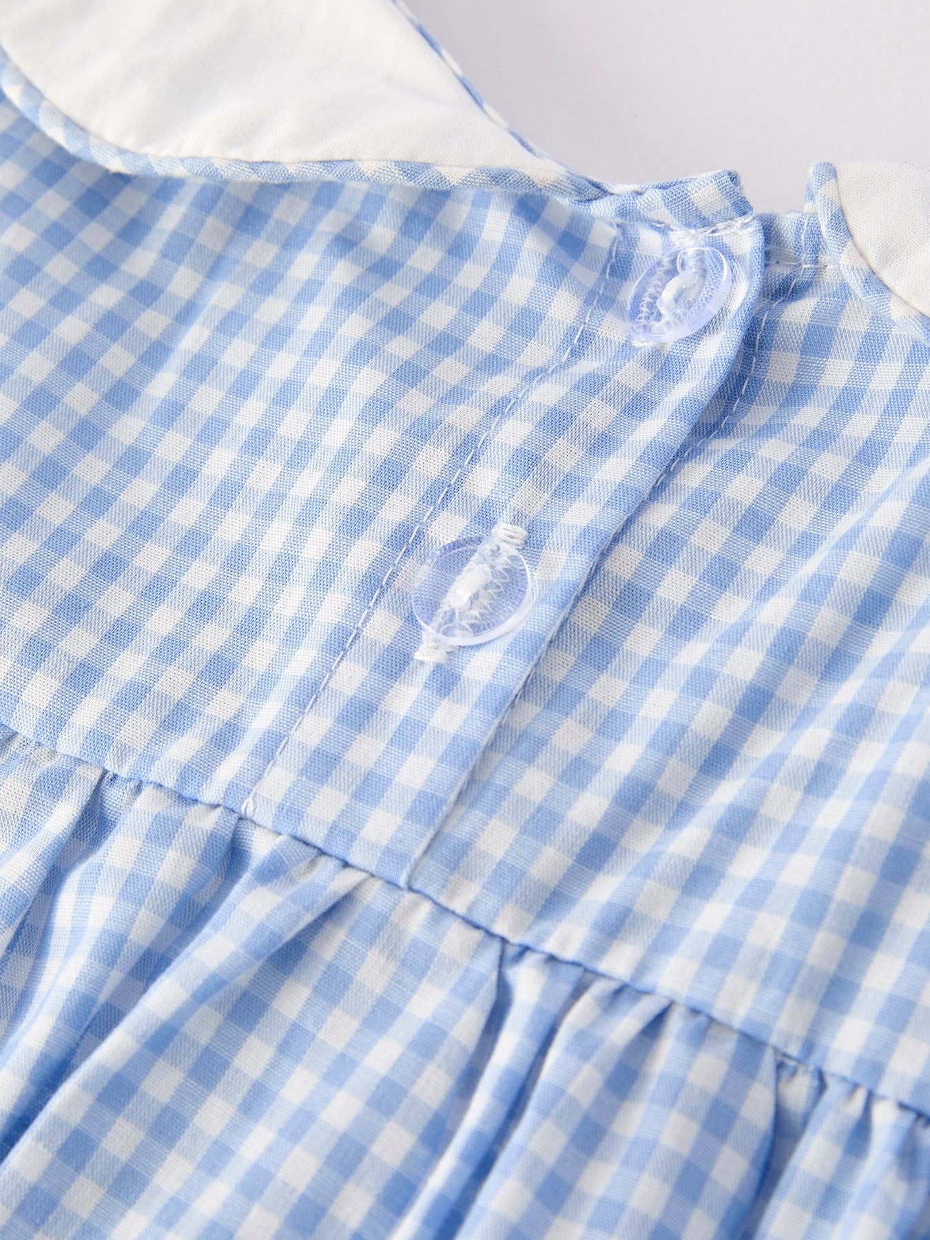 Blue Rabbit Embroidery Dress