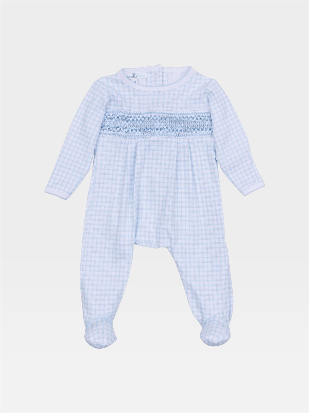 Peek-A-Boo Wishes Smocked Footie