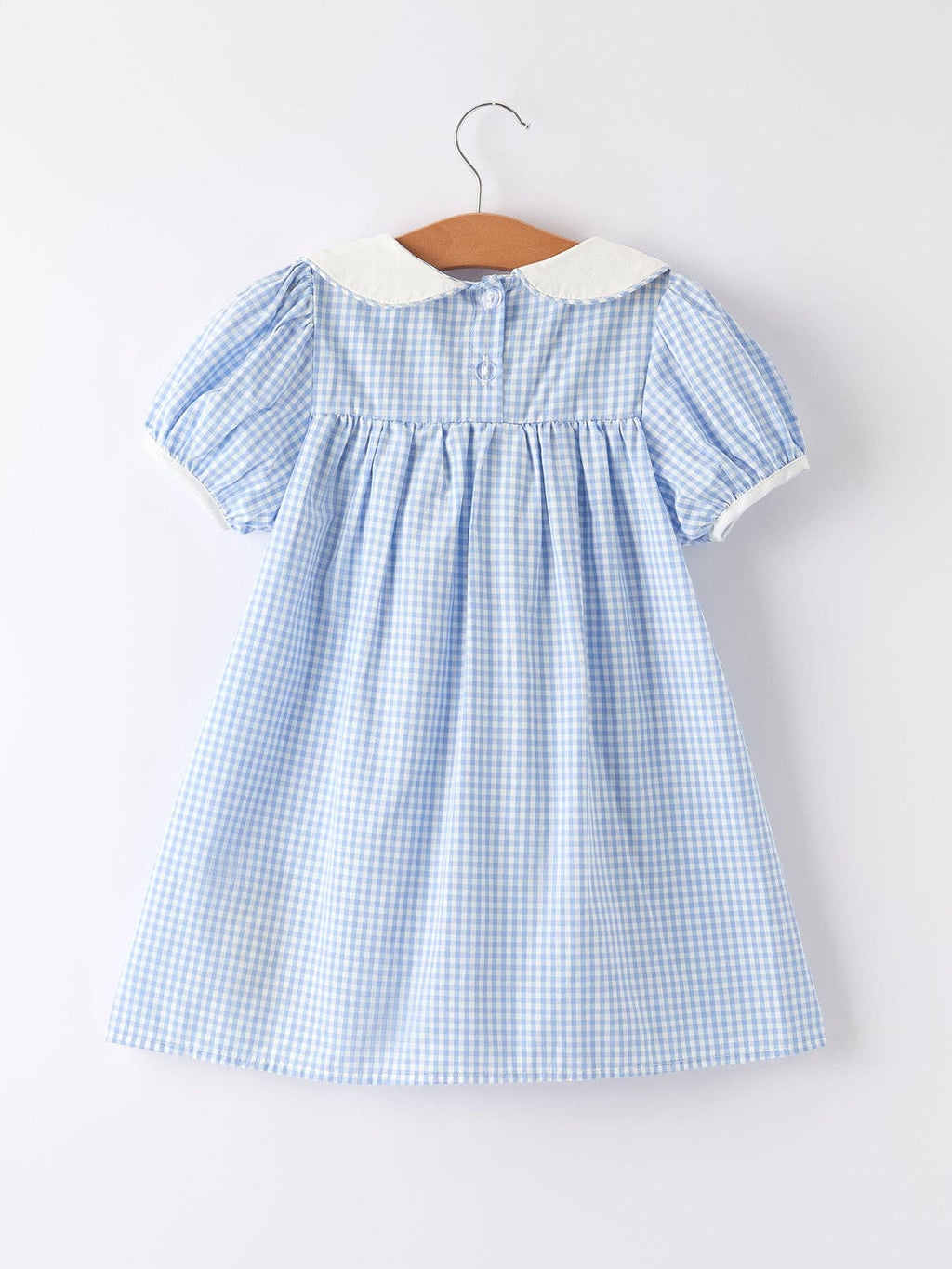 Blue Rabbit Embroidery Dress