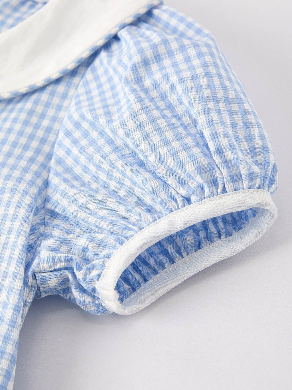 Blue Rabbit Embroidery Dress